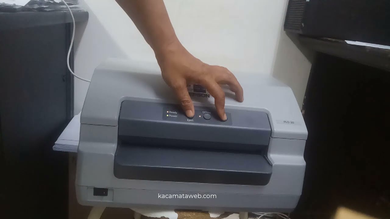 PRINTER PASSBOOK PLQ-30 TIDAK BISA PRINT (MENCETAK)