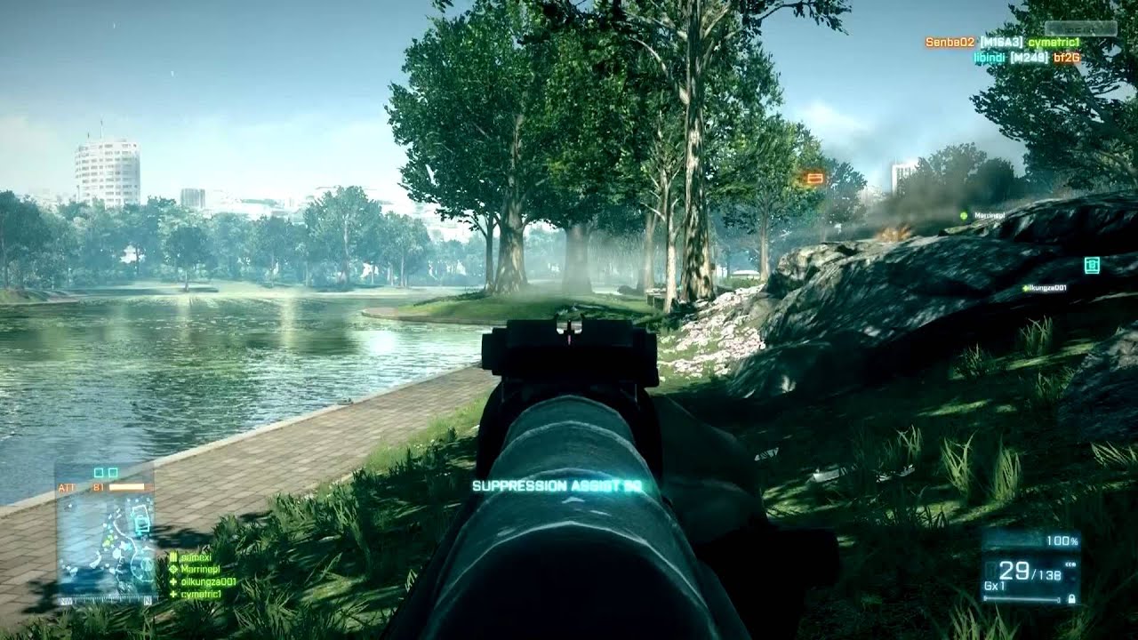 [HD 1080p] Battlefield 3 Open Beta Test - ULTRA GRAPHICS (All Classes)