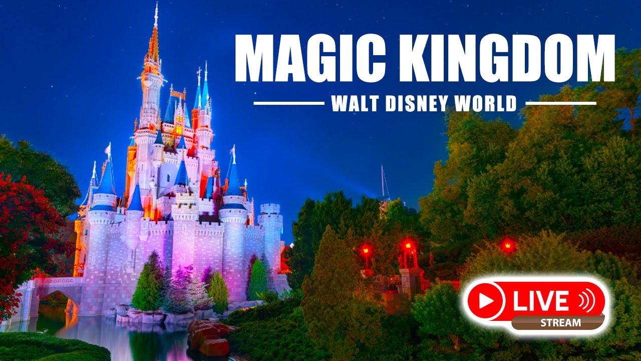 🔴 LIVE : MAGIC KINGDOM & Happily Ever After Fireworks | Walt Disney World Live Stream 3.20.2024