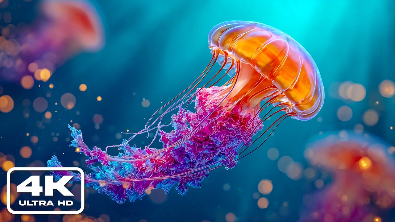 Exotic Deep Sea Creatures in 4K HDR | Stunning Underwater World & Marine Life Exploration