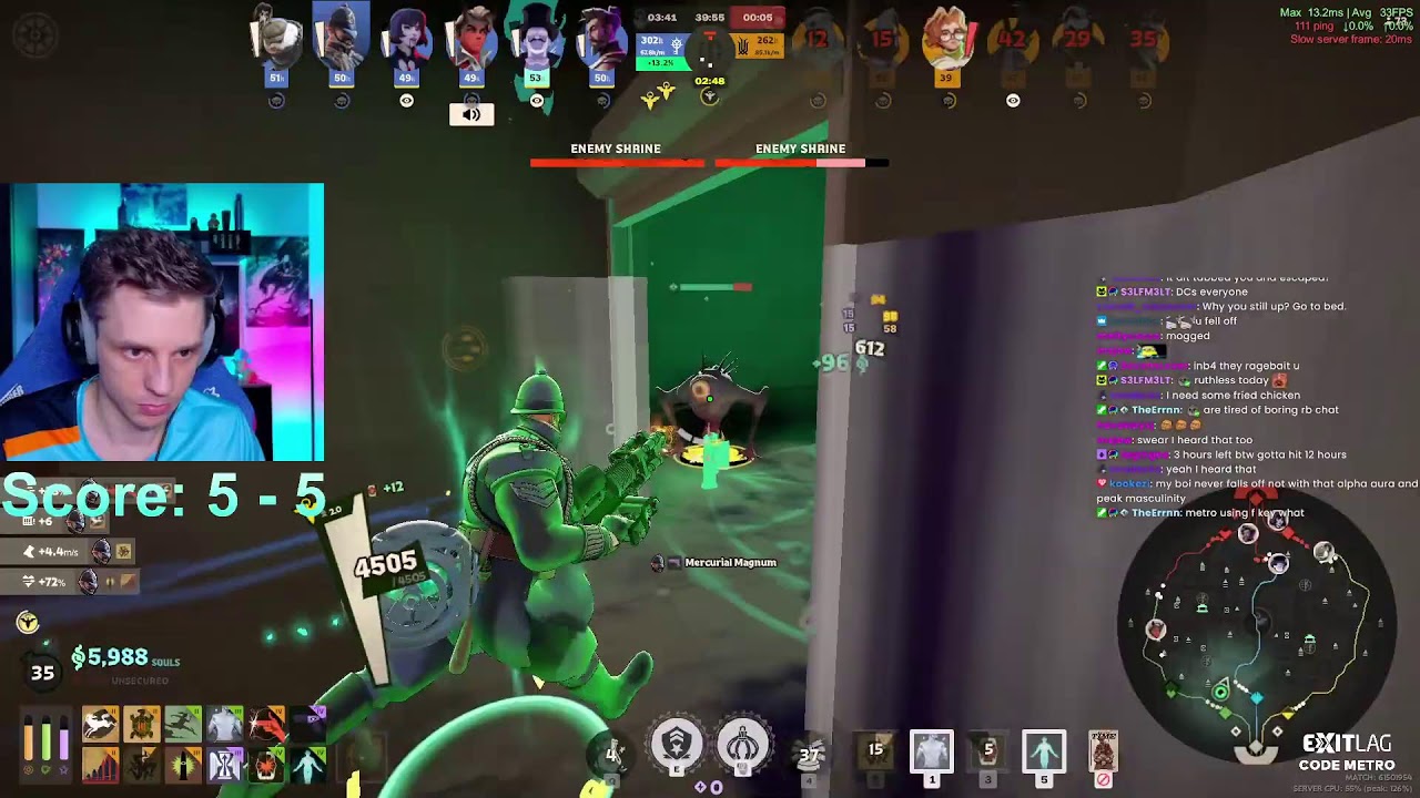 The Face Of Deadlock | Eternus 6 Carry Player | !Builds Ask Me Anything
