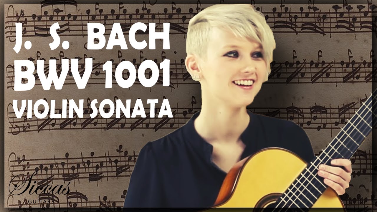 Bach - Violin Solo Sonata No.1 BWV 1001 - ONE PIECE AND FOUR GUITARISTS