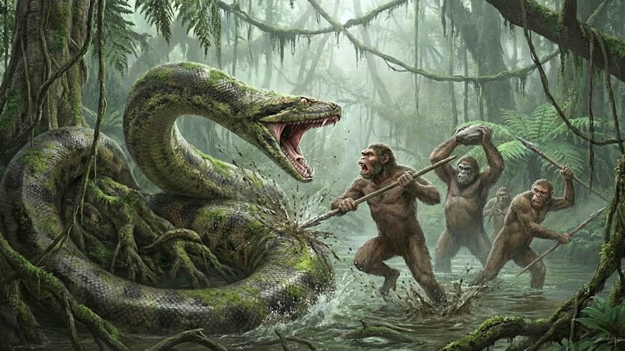 Into the Serpent's Domain: A Prehistoric Nightmare