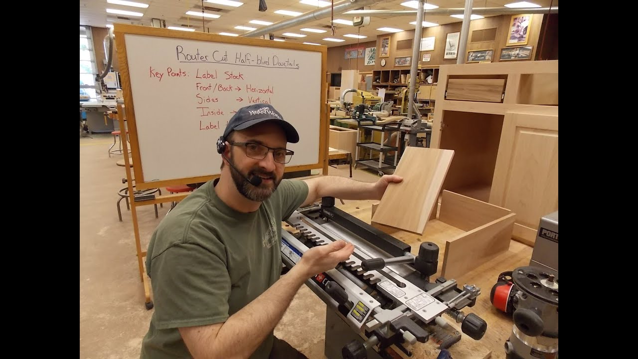 Half Blind Dovetails