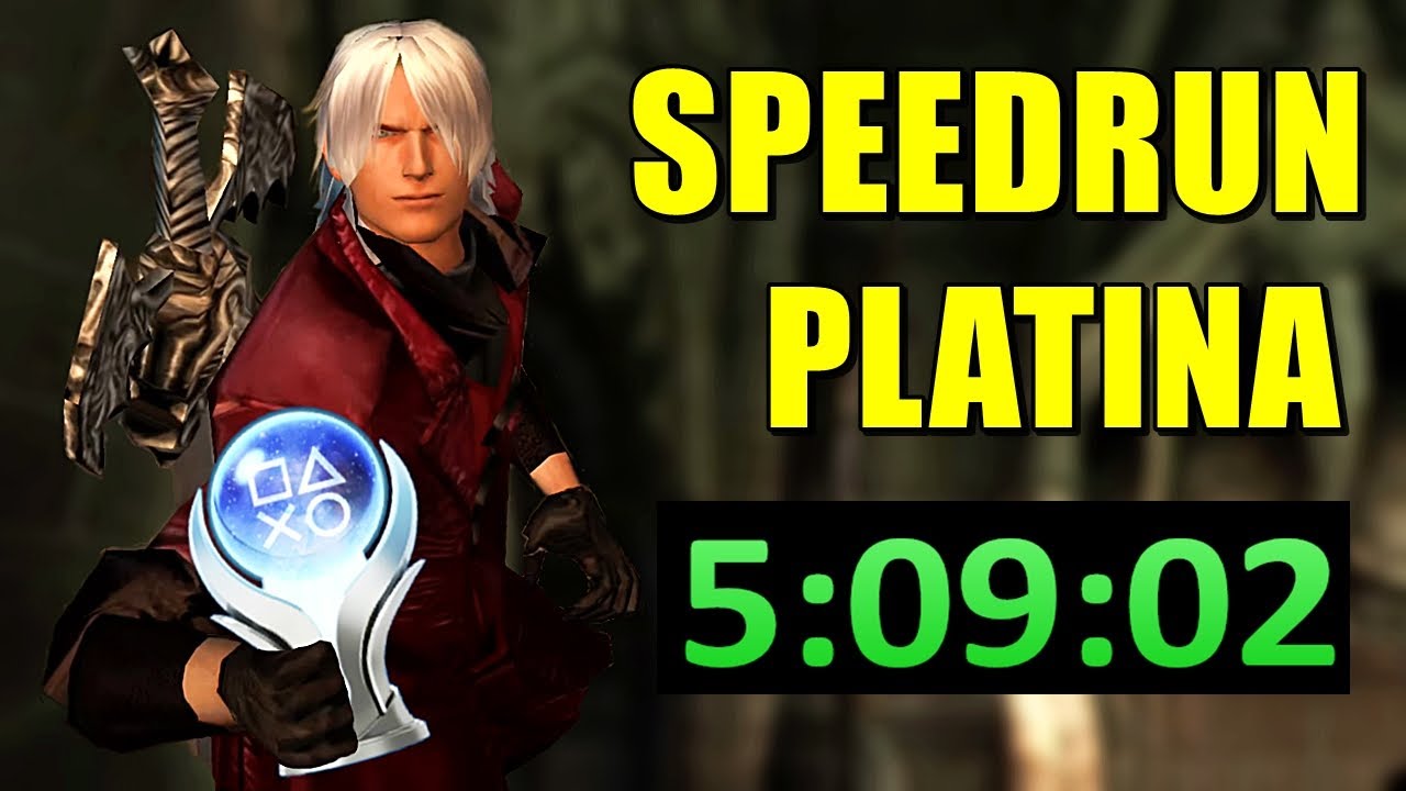 SPEEDRUN DA PLATINA DE DEVIL MAY CRY 1 EM 5:09:02 RECORDE MUNDIAL