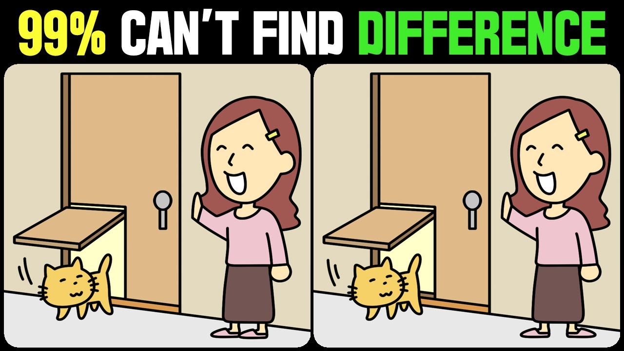 Spot The Difference : Can You Find Them All? [ Find The Difference #549 ]