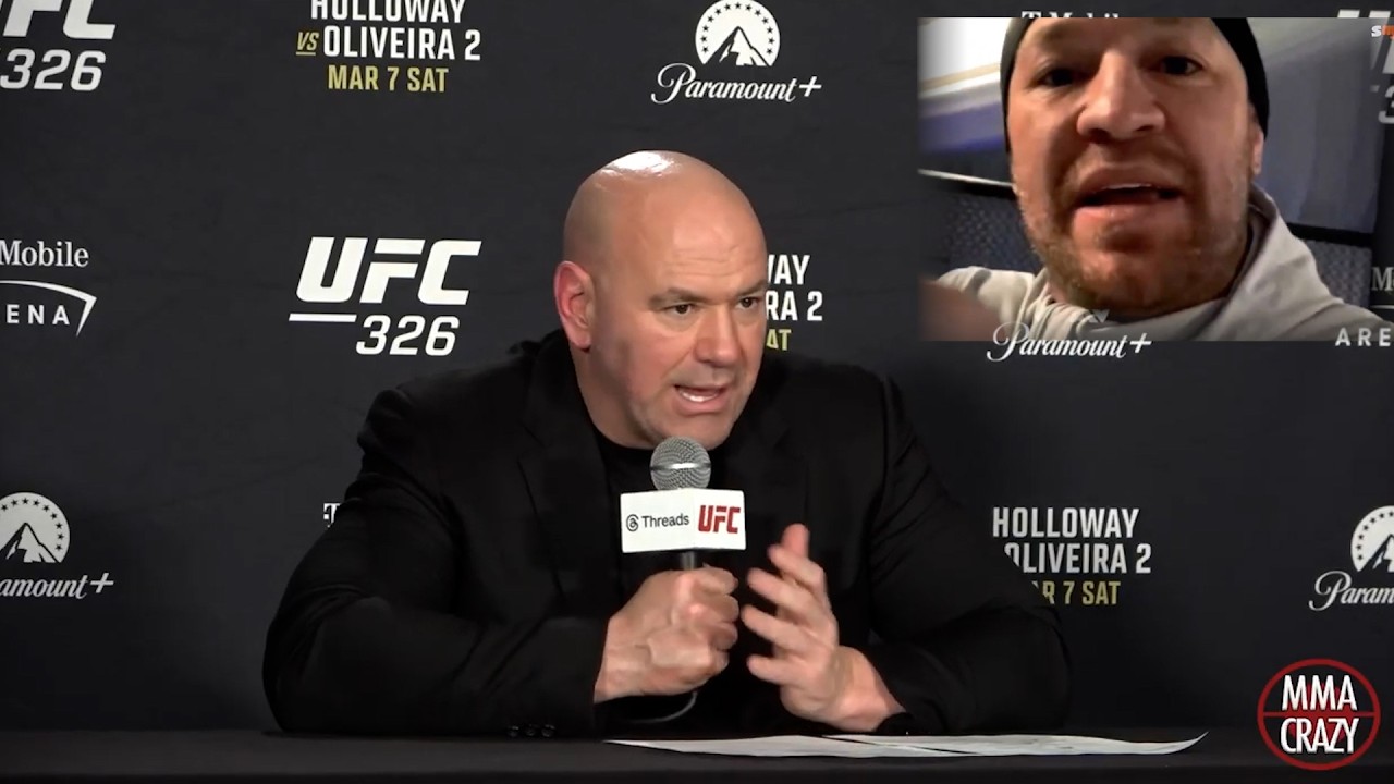 Dana White responds to Conor McGregor 