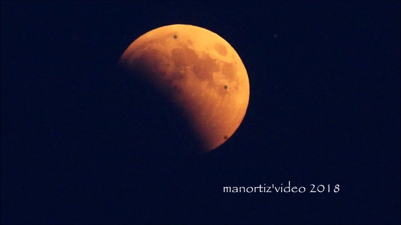 The Phases of the Century's longest lunar eclipse July 27, 2018 (manortiz)