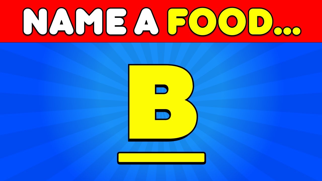 Alphabet Quiz Challenge ⚡️✅ Word Association Game 😱 ABC Speed Quiz