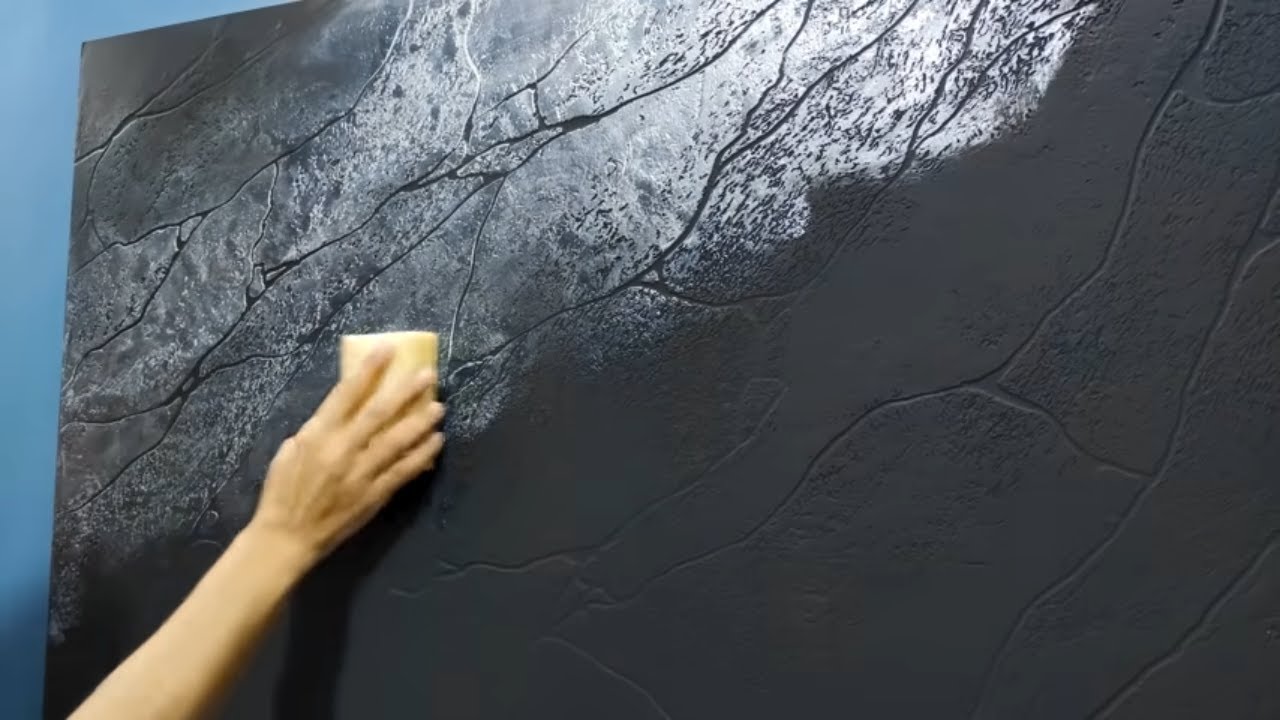 Новый метод создания эффектного мраморного декора стен в цветах металлик, современный декор 🏰🌟