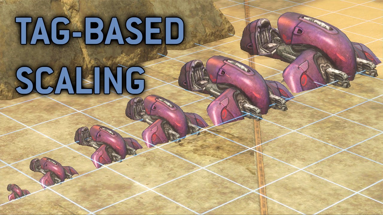 Halo 3 - Tag-Based Object Scaling