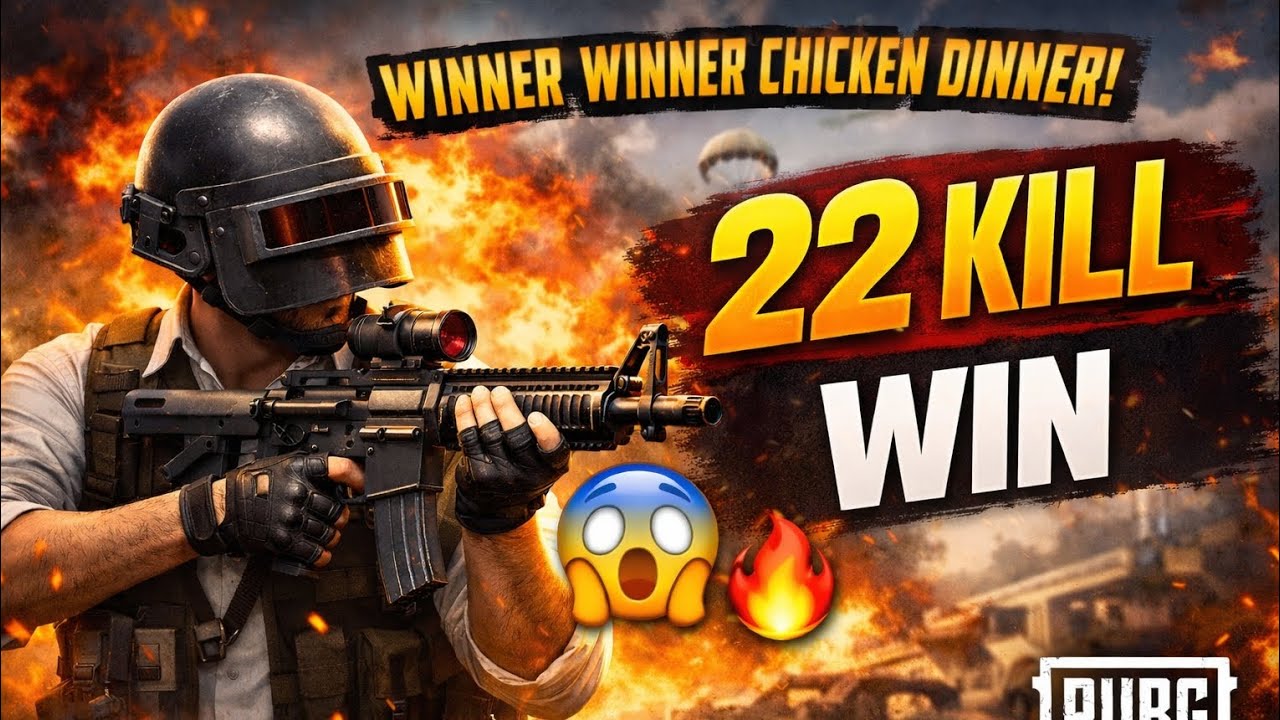 22 Kill + WIN 🔥 Bu Maç EFSANEYDİ! PUBG Mobile