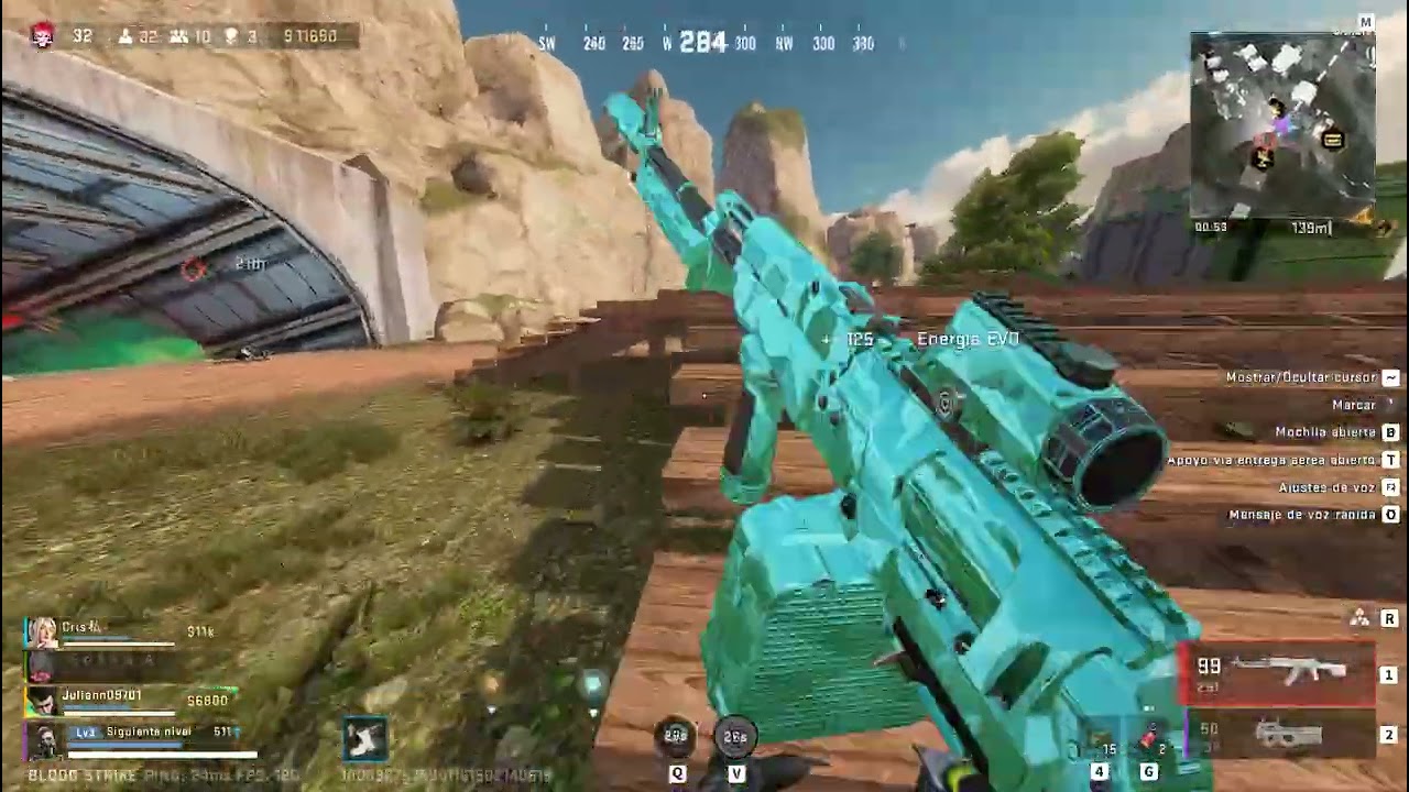 Partida frenetica cn kills buenisimas y final intenso!!