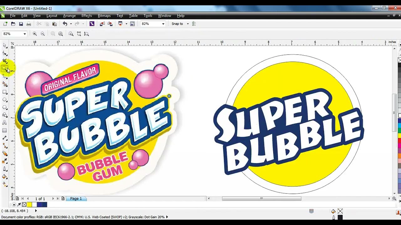 Text & Label Design Techniques in Coreldraw - Tips & Tricks with Ahsan Sabri