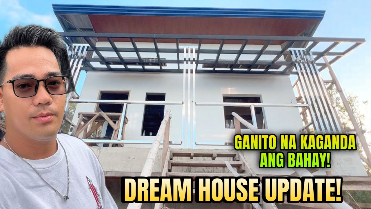 UPDATE SA DREAM HOUSE! NAGLINIS KAMI SA PALIGID! EXCITED NA AKO!
