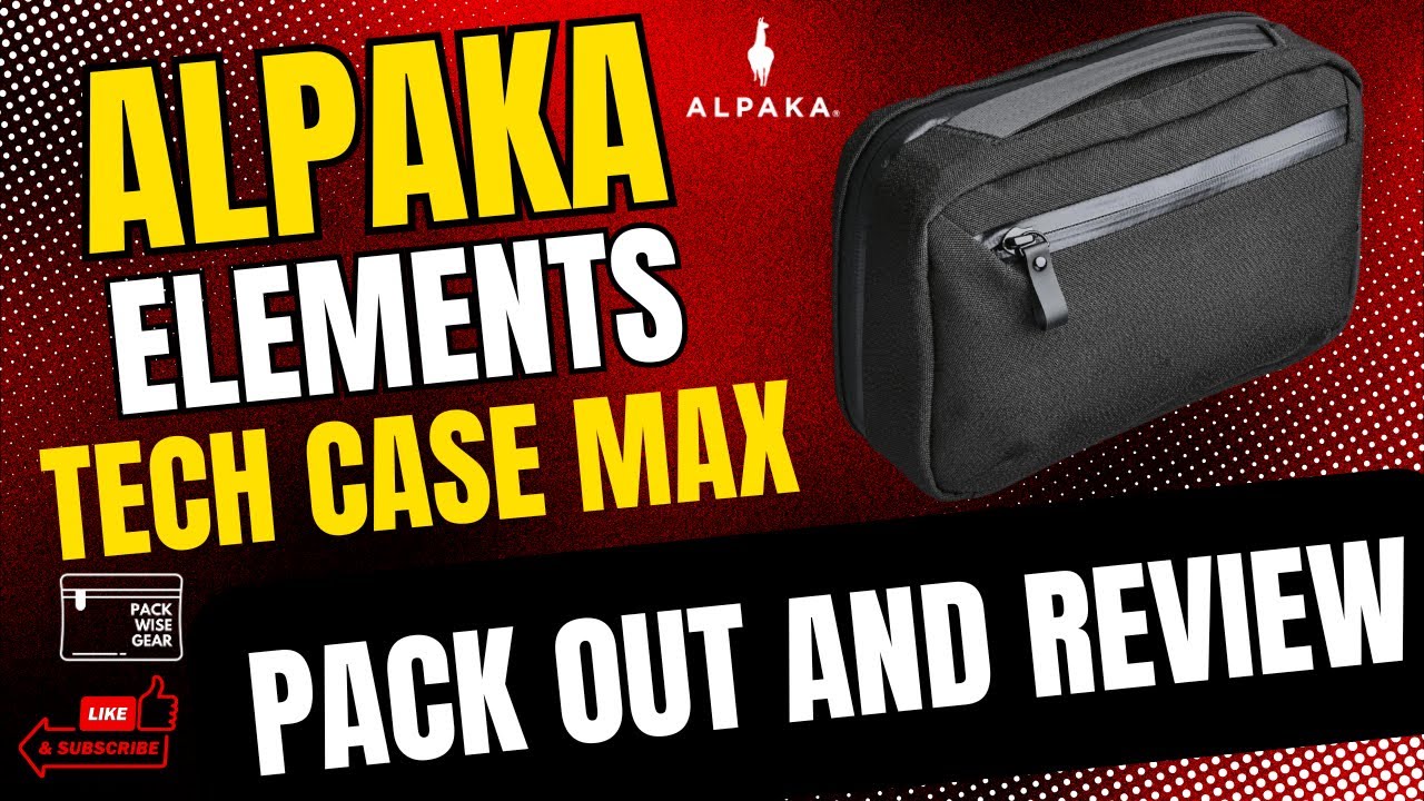Долгосрочный обзор чехла Alpaka Elements Tech Case MAX – EDC Tech Pouch Pack-Out
