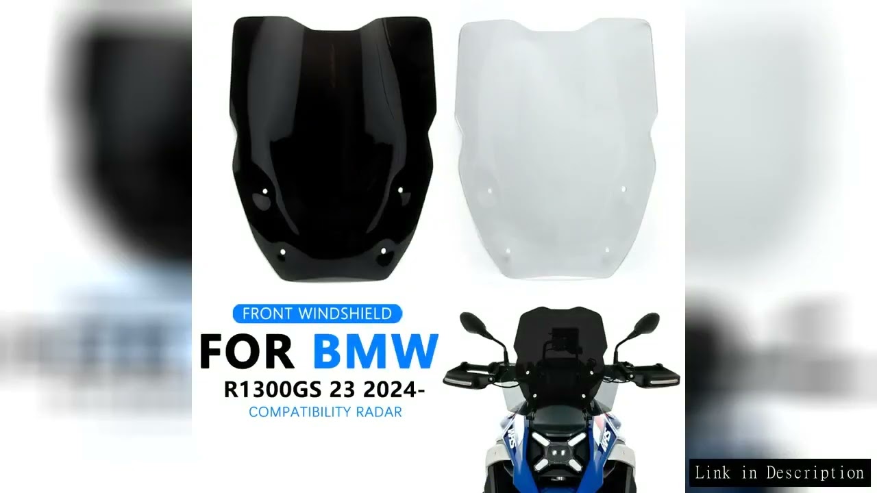 R1300GS Motorcycle Bubble Windshield Windscreen For BMW R 1300 GS R1300 GS1300 2024 Fairing Wind Def