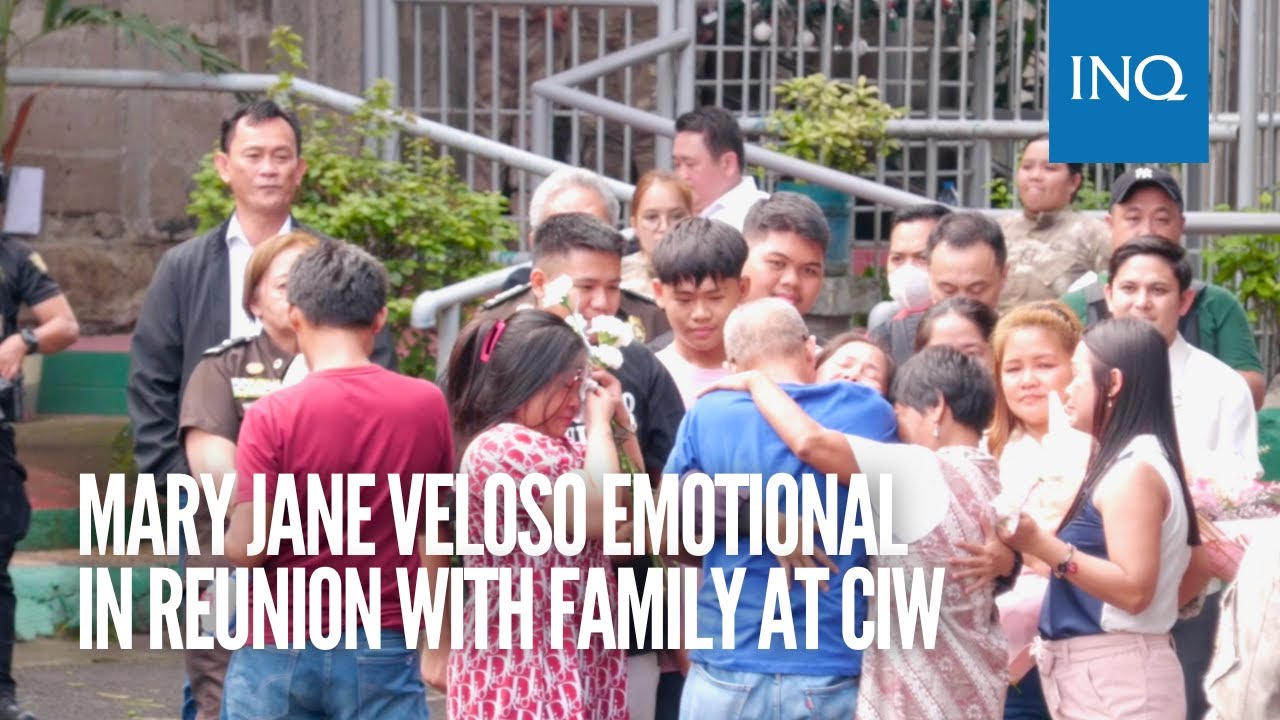 Mary Jane Veloso emotional in reunion with family at CIW