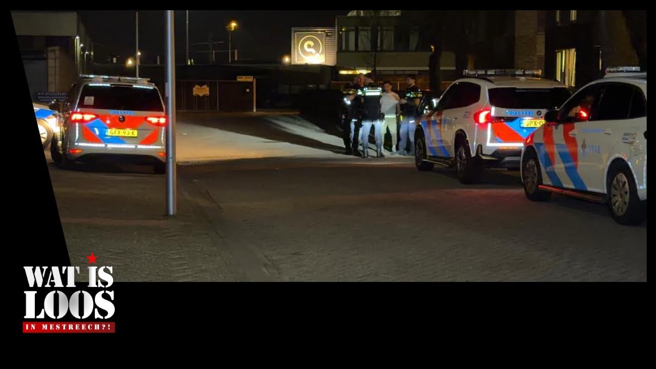 POLITIE RUKT MASSAAL UIT VOOR VECHTPARTIJ BIJ AZC IN MAASTRICHT