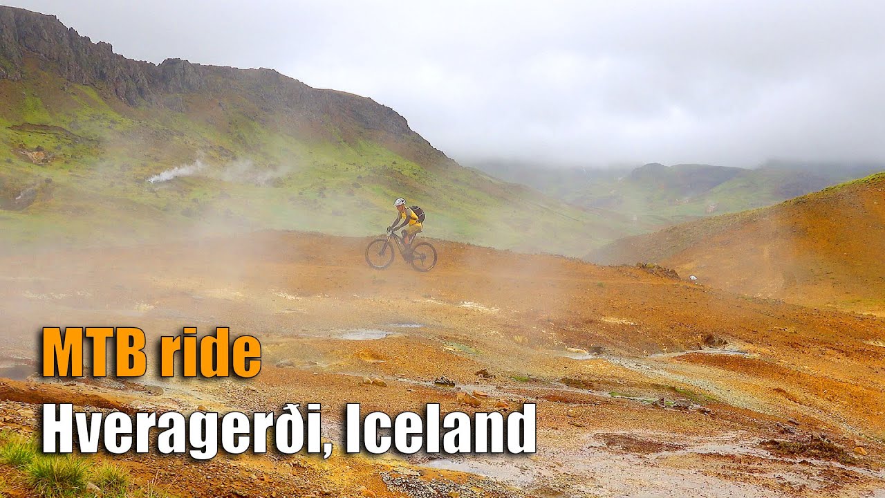MTB: Hveragerdi, Reykjadalur Valley, Iceland