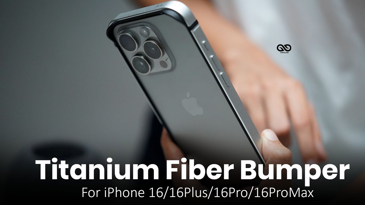 Fiber Bumper for iPhone 16/16Plus/16Pro/16ProMax (Bumper, not a Case)