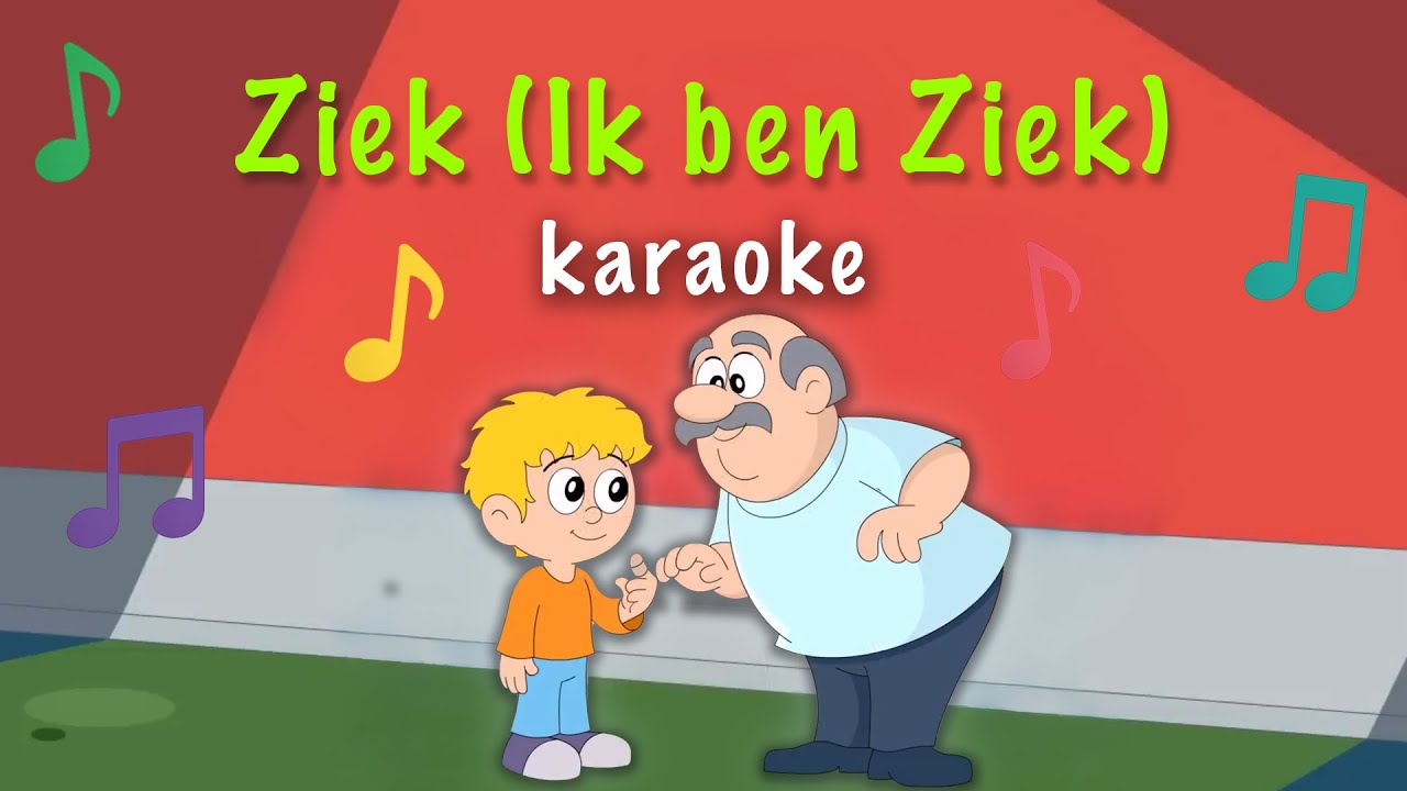 Ziek (Ik Ben Ziek) 🤒 | Karaoke | Minidisco