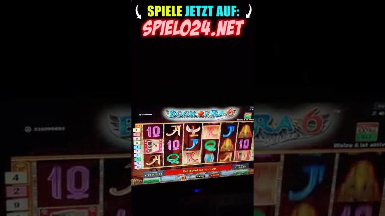 Book of Ra FREISPIELE 3 - Novoline, Merkur Magie Spielbank 