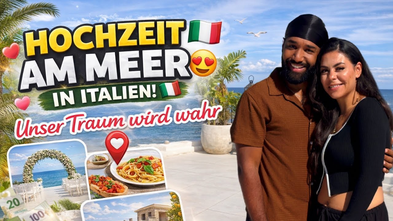 Hochzeitslocation in Italien gefunden | Hochzeit am Meer & Haussuche | Couple Vlog deutsch