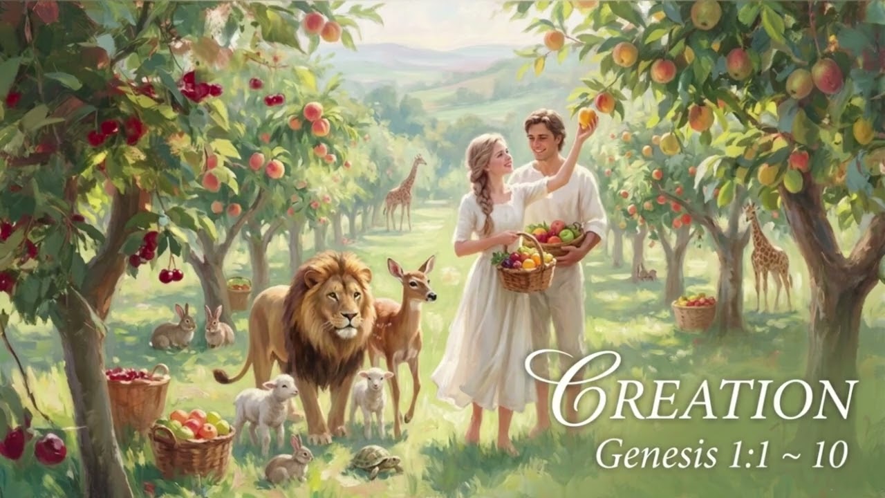 Creation (Genesis 1:1–10) | 일할 때·공부할 때·운전할 때·카페에서 듣는 창세기 성경 재즈 ☕ Genesis Bible Jazz for Study & Work