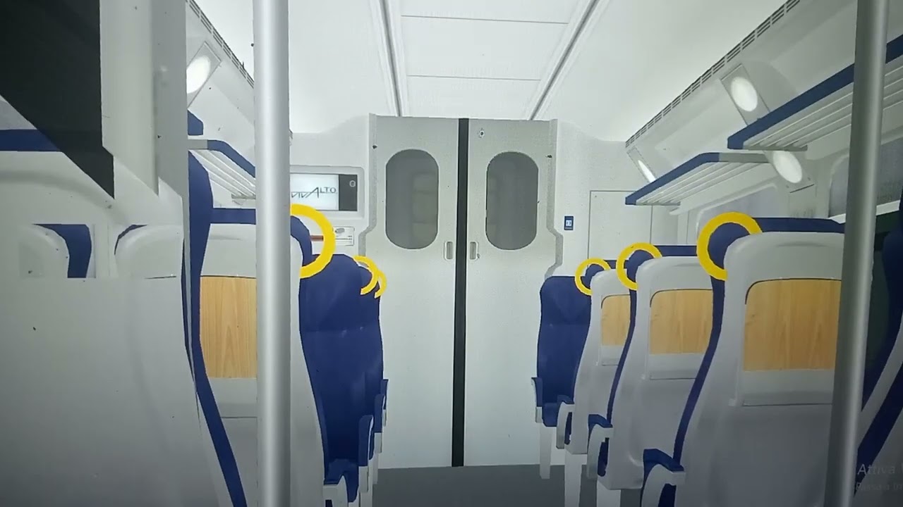 Viaggio da Torricola - Roma Termini E404 Vivalto ETR 500