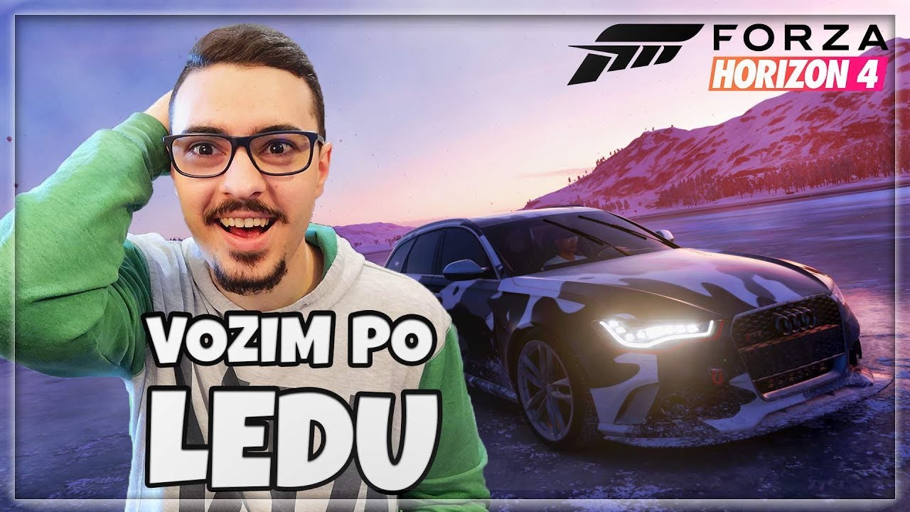 FORZA HORIZON 4 :: VOZIM AUDI RS6 AVANT PO ZALEDENOM JEZERU?!