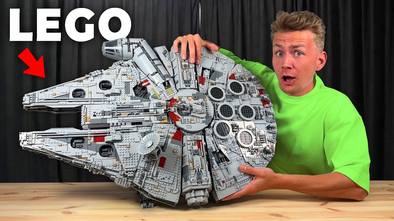 Het Grootste LEGO Star Wars Schip Bouwen (Millenium Falcon)