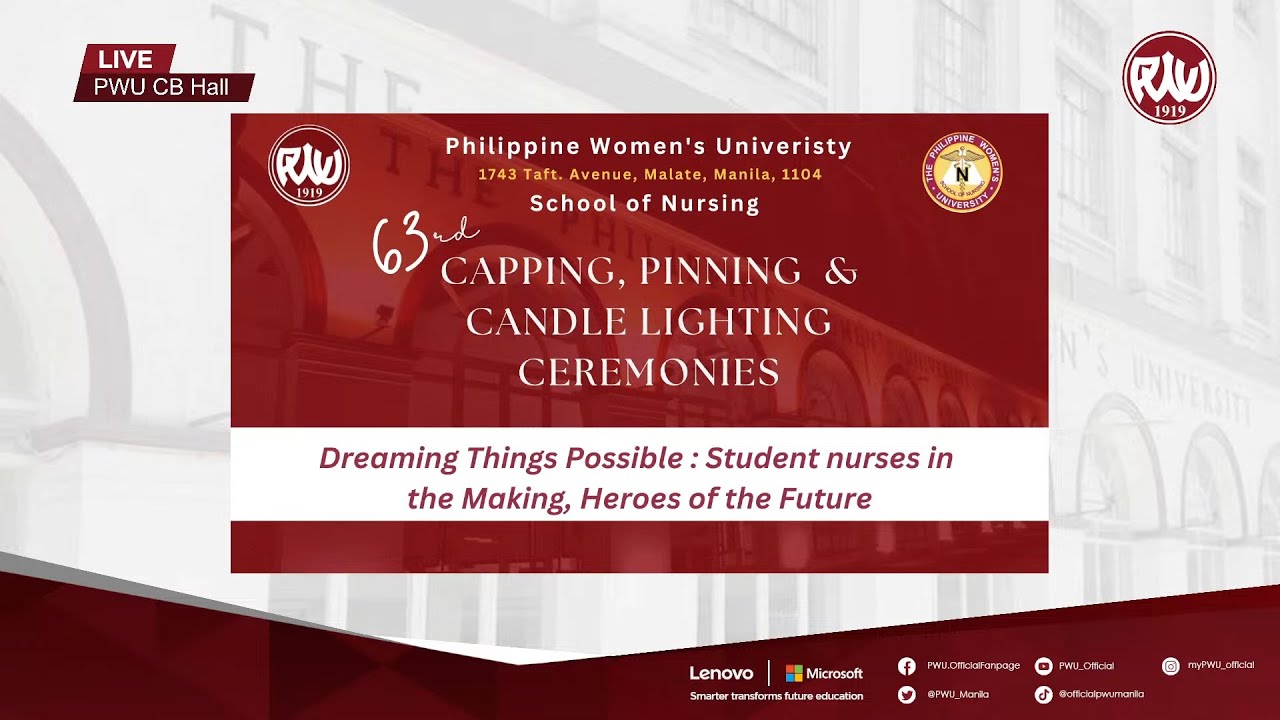 63rd Capping, Pinning & Candle Lighting Ceremonies | August 16, 2024