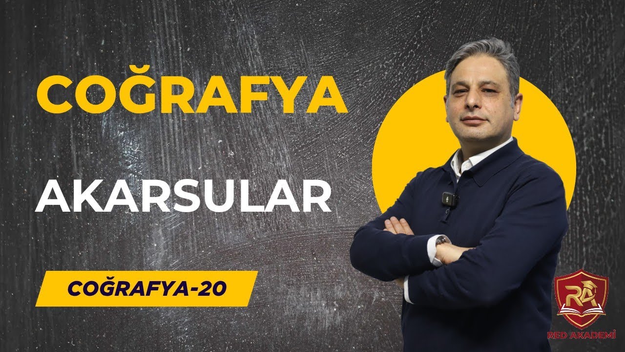 20) 2026 KPSS COĞRAFYA - AKARSULAR -MUHAMMET TOPCU