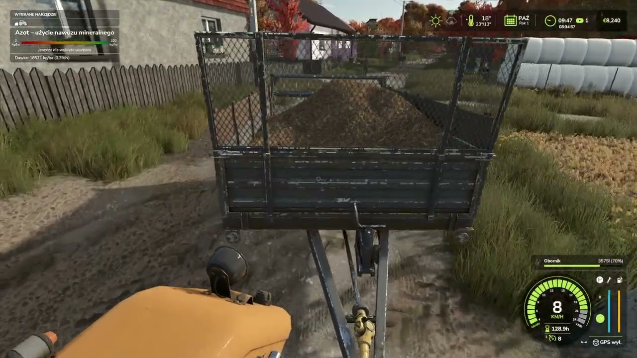 Farming Simulator 25 NI mom hektara odc16  Oborniczek p2
