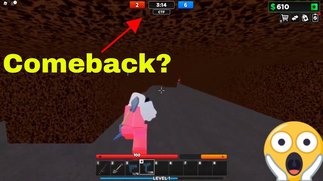 An INSANE COMEBACK!!! (Roblox: Flag Wars)