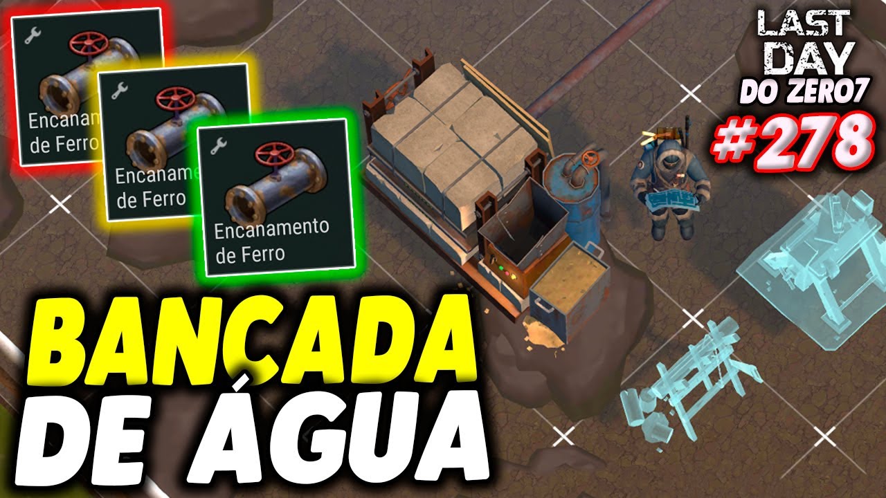 BANCADA DE &Aacute;GUA NO ASSENTAMENTO - LAST DAY DO ZERO 7 #278