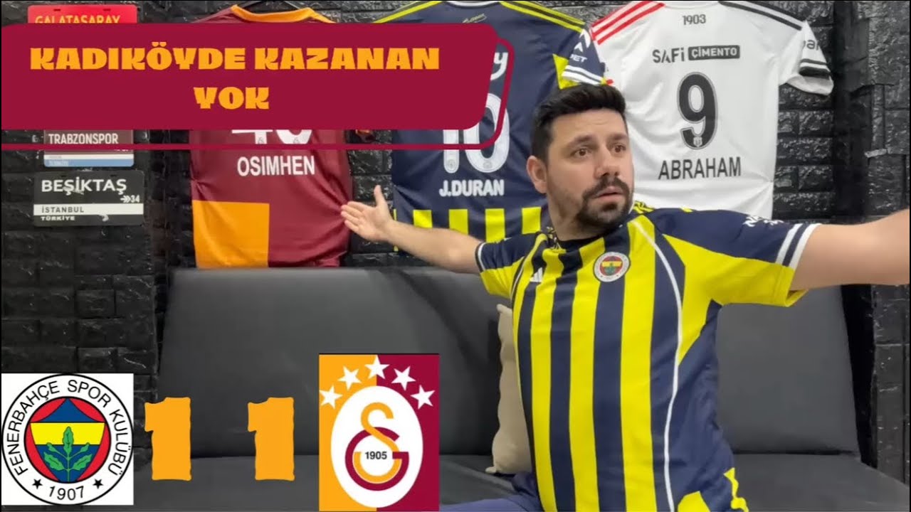 FANATİK FENERBAH&Ccedil;ELİ FENERBAH&Ccedil;E GALATASARAY DERBİSİ İZLERSE TEPKİ