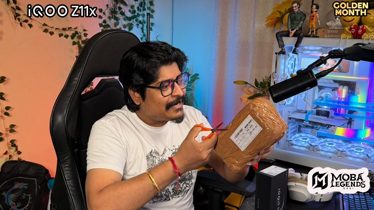 UNBOXING iQOOZ11X | GYANGAMING IS BACK #iqoo  #iqooz11x