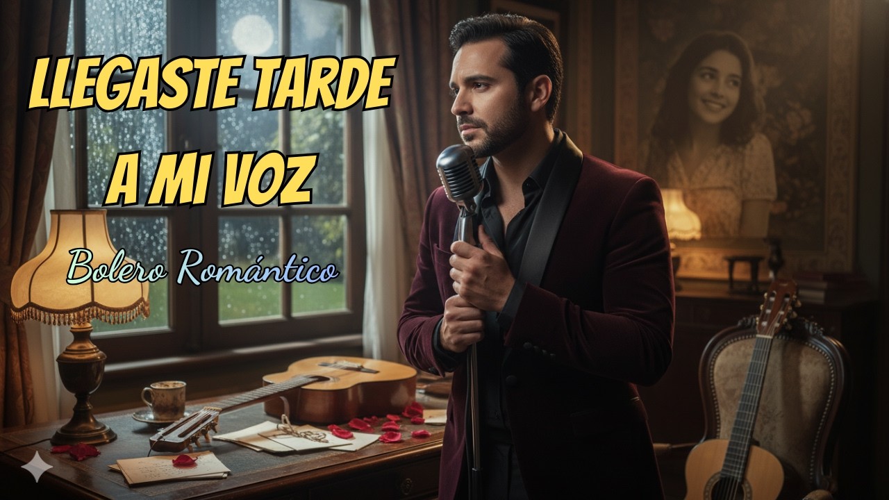 Llegaste Tarde a Mi Voz 💔 Canción Viral de Amor Imposible | Bolero Latino Romántico