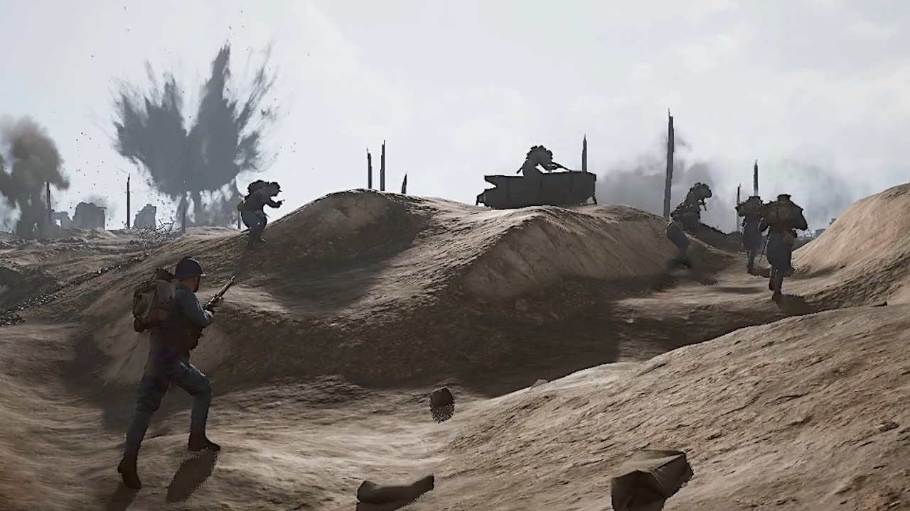 Beyond The Wire - French Somme Attack [FRA Comms/ENG Subs]