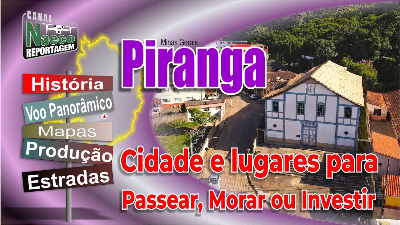 Piranga, MG – Cidade para passear, morar e investir.