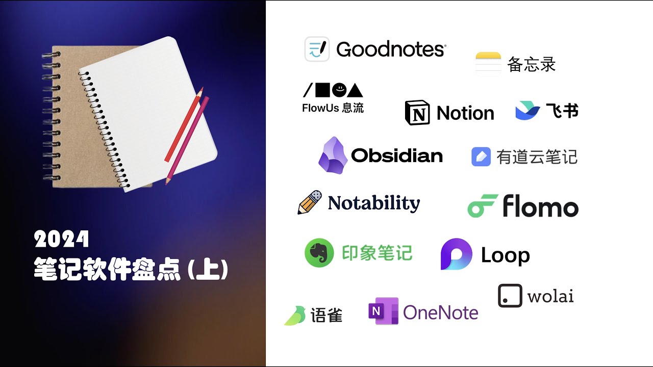 2024笔记软件盘点（上）