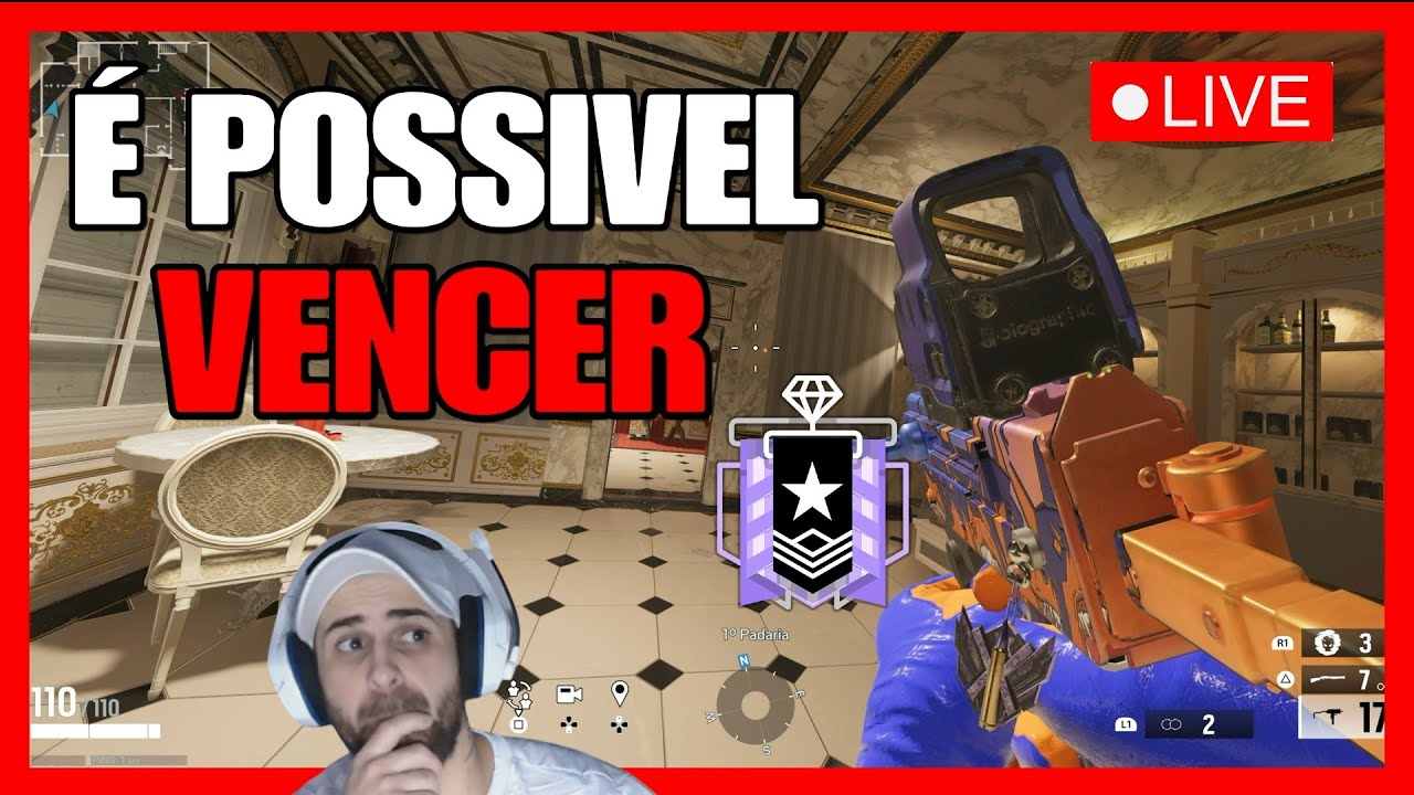 🔴BORA RANKED  SEM SEDEX ?? ( RAINBOW SIX SIEGE PC/ PS5//XBOX )