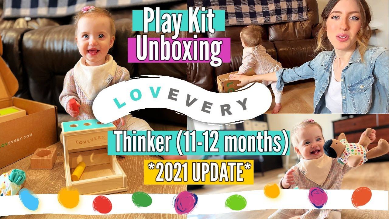 Распаковка игрового набора Lovevery для детей 11–12 месяцев | Мыслитель | Игрушки Монтессори для ...