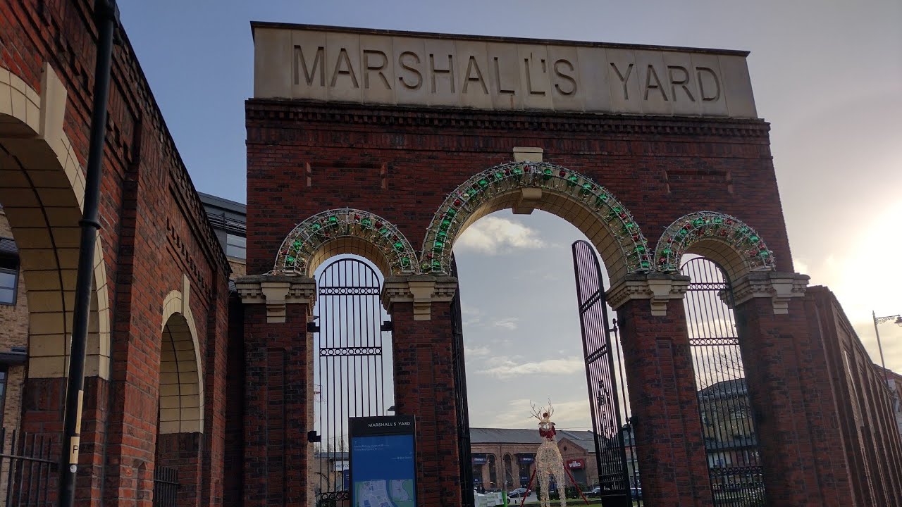 Marshall's Yard walking tour in Gainsborough, UK #marshallsyard