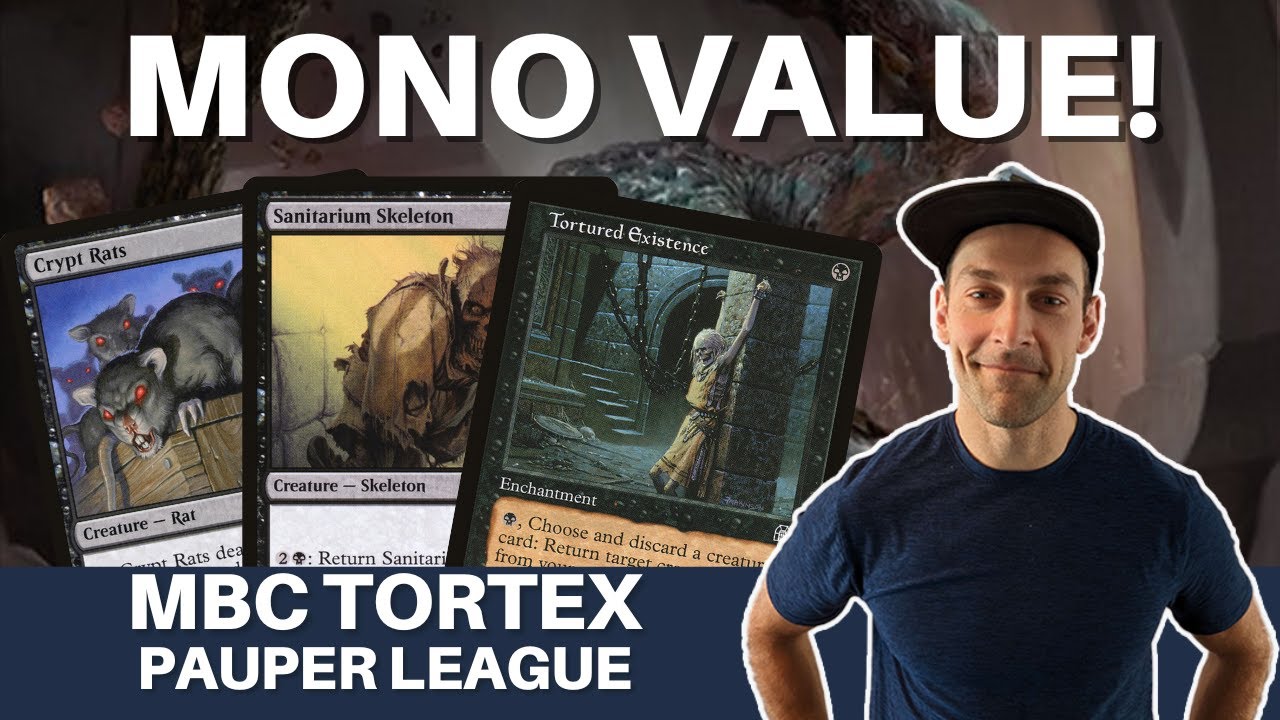 TORTEX CONTROL! Возвращаем Pauper Mono Black Control с движком Tortured Existence