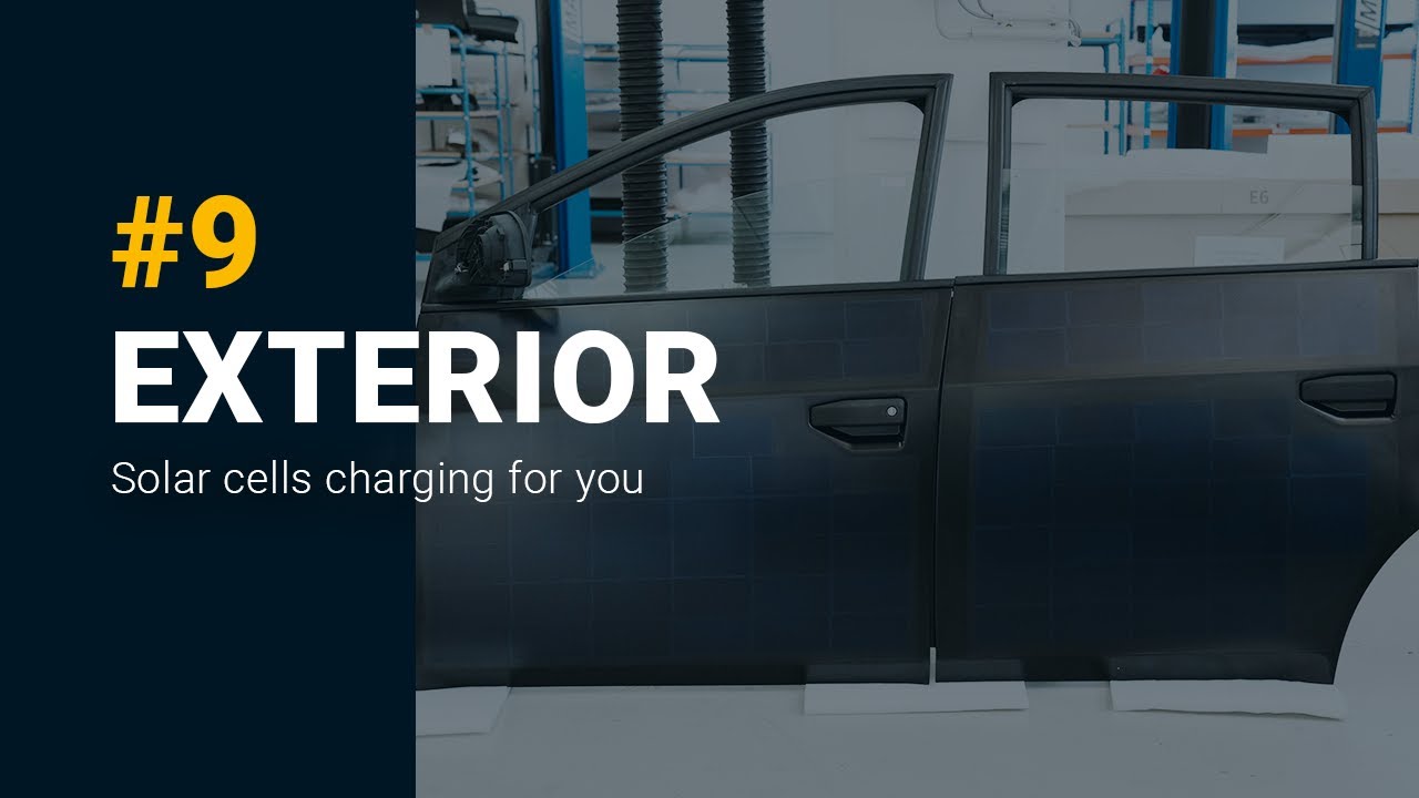 Exterior - Solar cells charging for you | Sono Motors