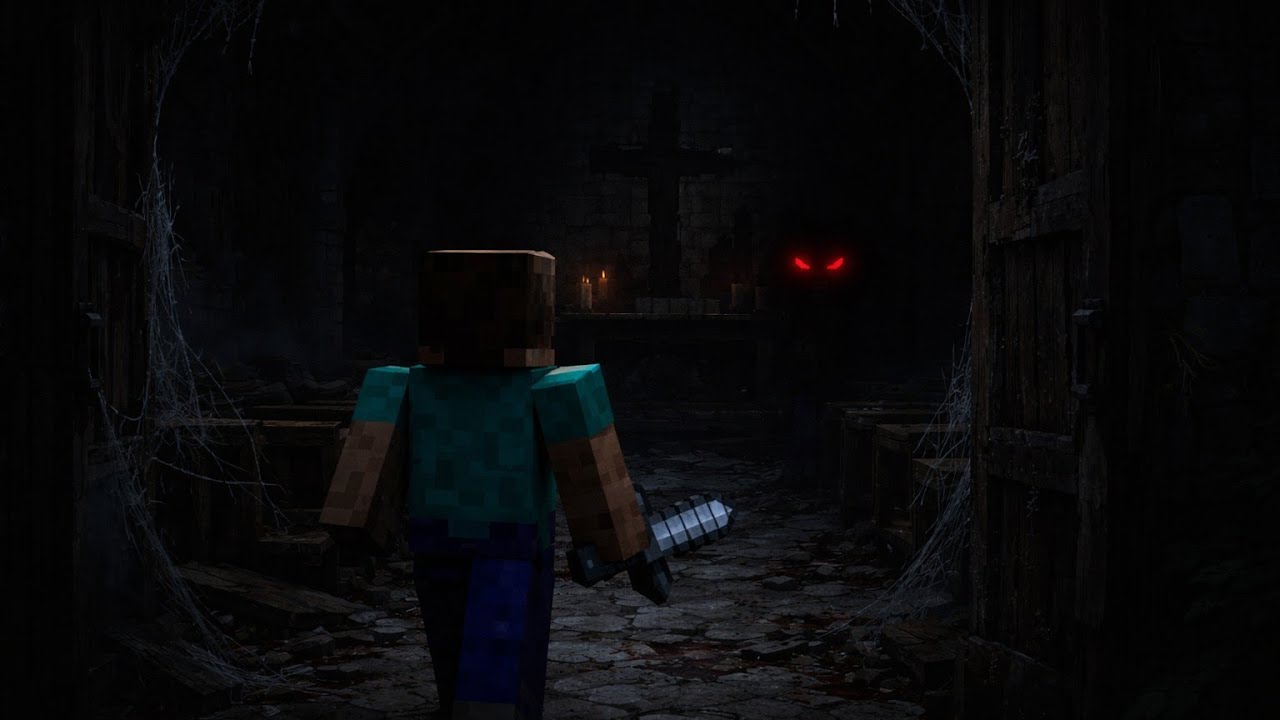 AM suvraveuit 24 de ore pe Minecraft modat . Mi-am luat jumpscare la final