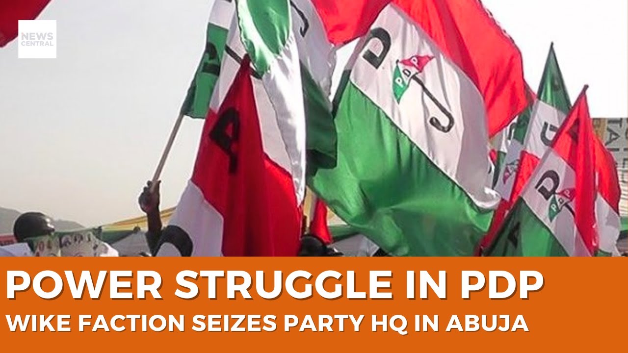 PDP Crisis Deepens: Wike Loyalists Seize Secretariat, Court Halts Convention